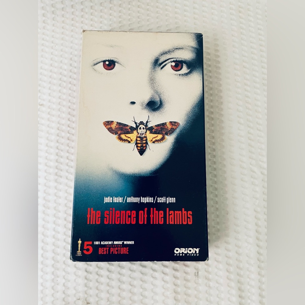 The Silence of The Lambs VHS movie 1991 Jodie Foster Anthony Hopkins